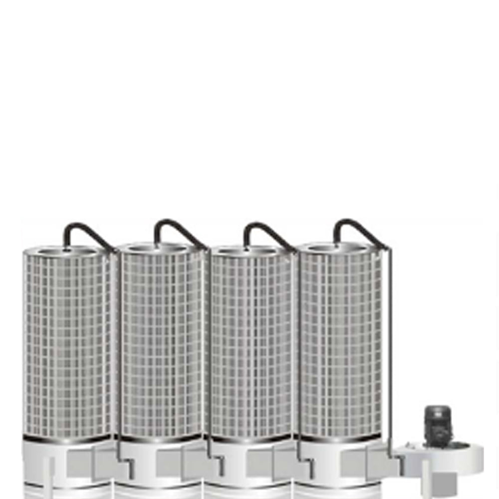 Dust Collector 415V 5.5HP 3 x Filter Element (3 Bottom Bag + 3 Top Bag) MULTI ALFA by Alfarimini