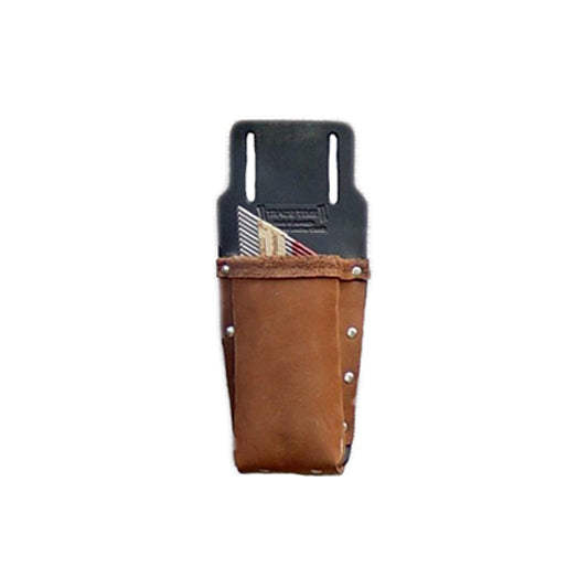 Pouch Nail With Clip On Back Leather Nail Pouch