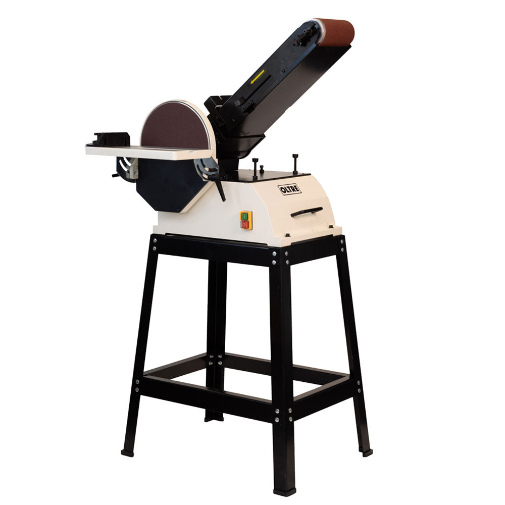 150mm (6") x 1220mm (48") Belt & 250mm (10") Disc Sander With Stand OT-BDS-1200X250 by Oltre