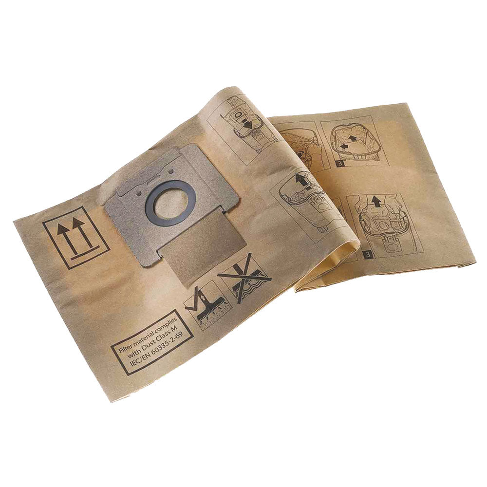 5Pce Replacement Filter Bags suit 447L P-70203 by Makita