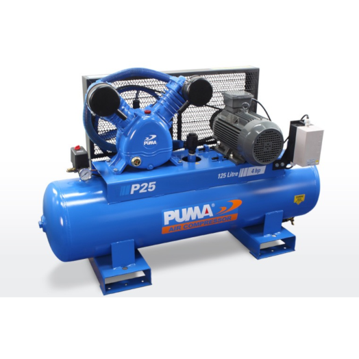 125L 4HP 415V Air Compressor P25 by Puma