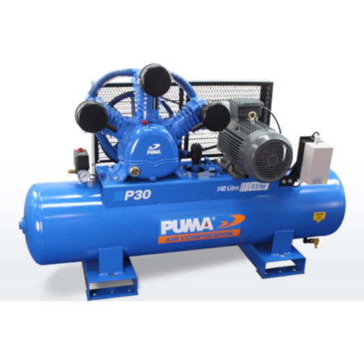 140L 5.5HP 415V Air Compressor P30 by Puma