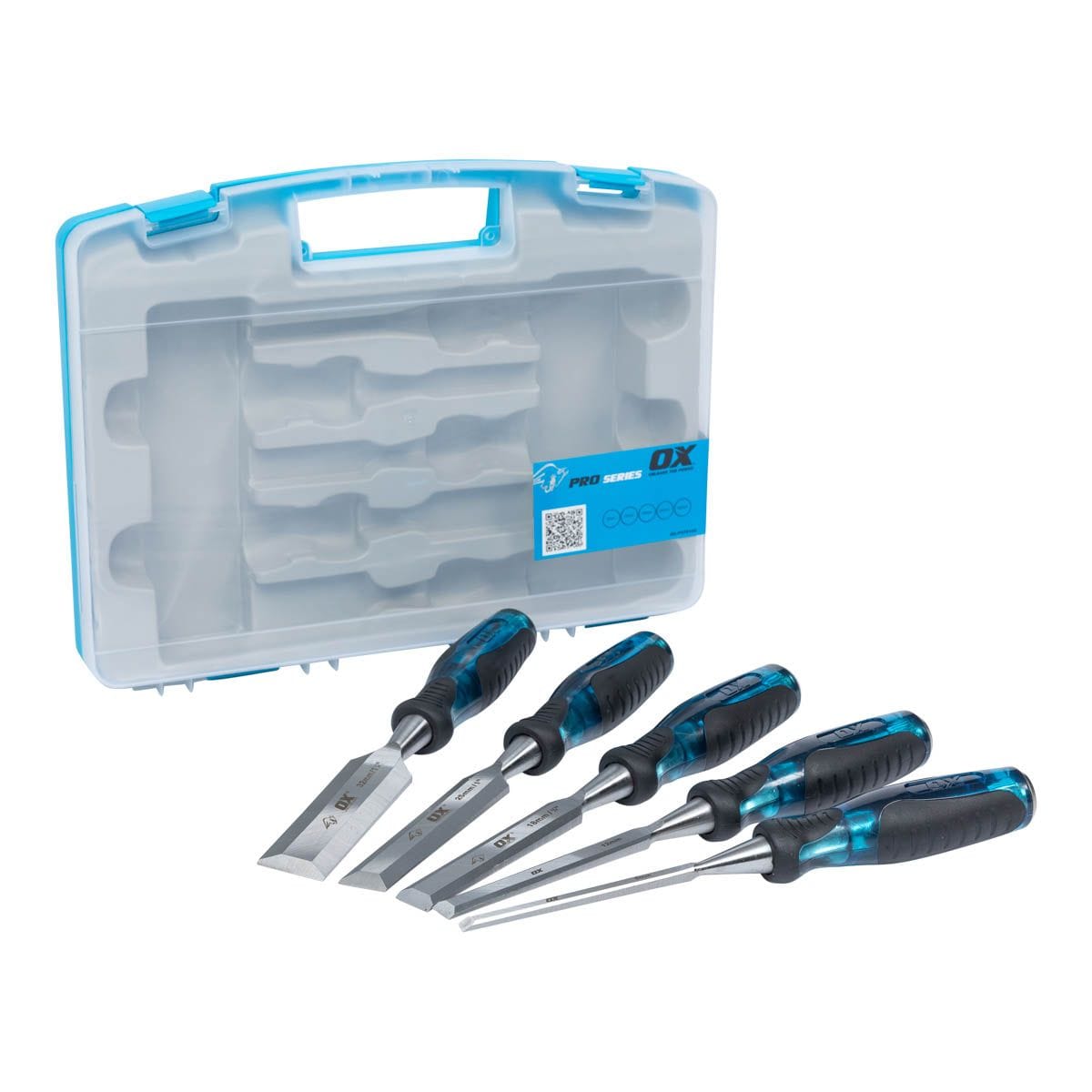 5Pce Woodworking Chisel Set OX-P370105 by OX