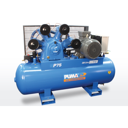 330L 15HP 415V Air Compressor P75 by Puma