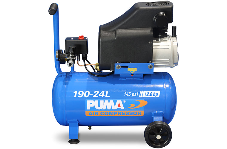 24L 2HP 240V Air Compressor PU 190-24L by Puma