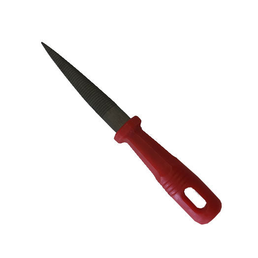 4" Half Round Rasp with Handle by Hardware for Creative