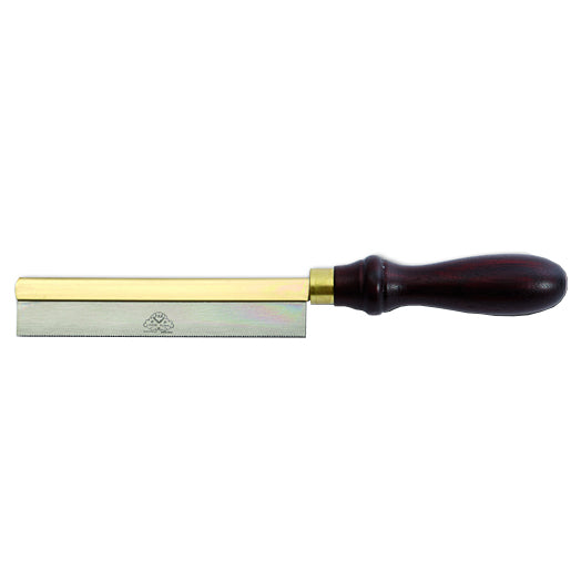 150mm (6") Razor Saw with Brass Back and Rosewood / Walnut Handle by Pax