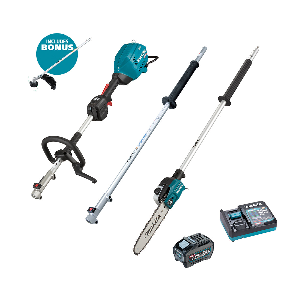 *Limited Edition* 40V Max Brushless Multi-Function Powerhead Kit UX01GT102-B by Makita