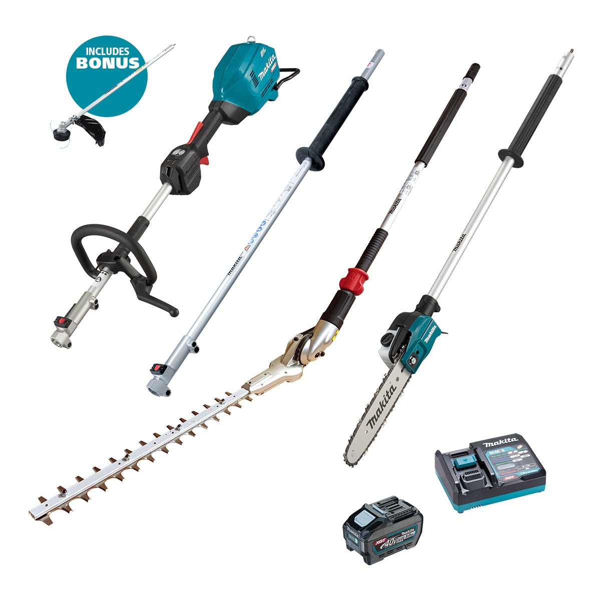 *Limited Edition* 40V Max Brushless Multi-Function Powerhead Kit UX01GT103-B by Makita