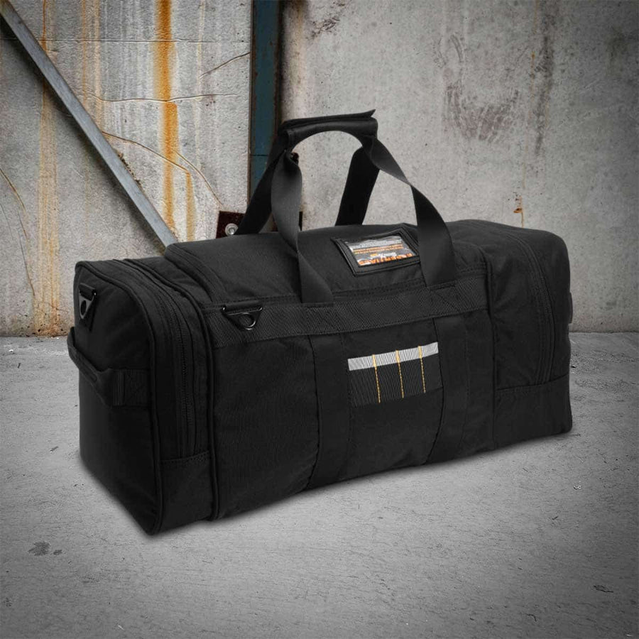 Carry-On Kitbag Canvas Black RXES05C206BK by Rugged Xtremes