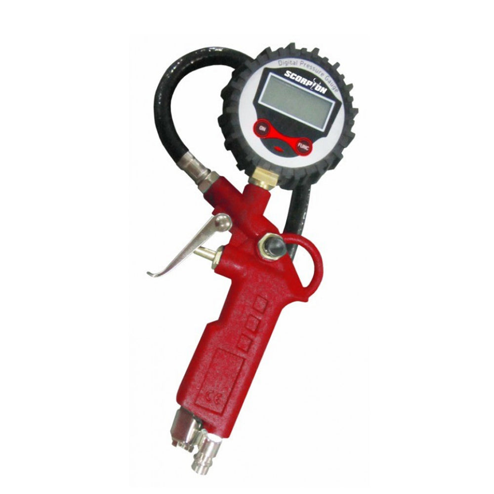 Air / Pneumatic Digital Tyre Inflator S-870 by Scorpion