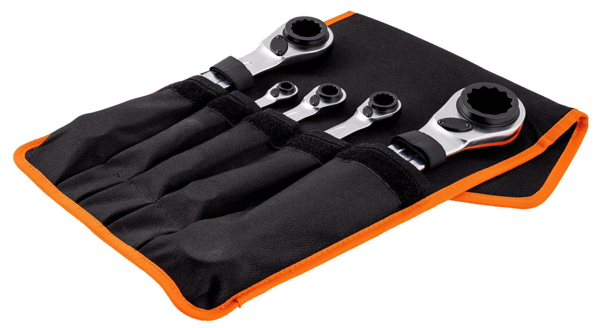 Ring Rang Racketini 5Pce 4-in-1 Ratcheting Ring Wrench Set S4RM/5T by Bahco
