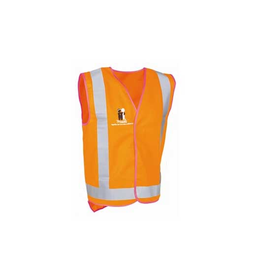 Large McGrath Foundation Pink & Orange Safety Vest MBV12PL