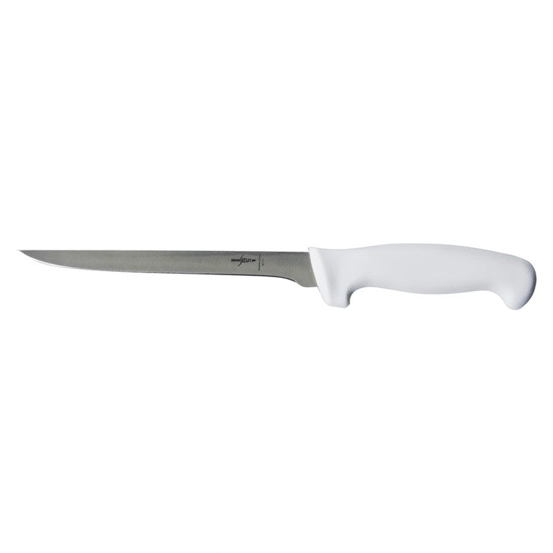 7" Filleting Knife with White Handle SC1F7 by Sicut