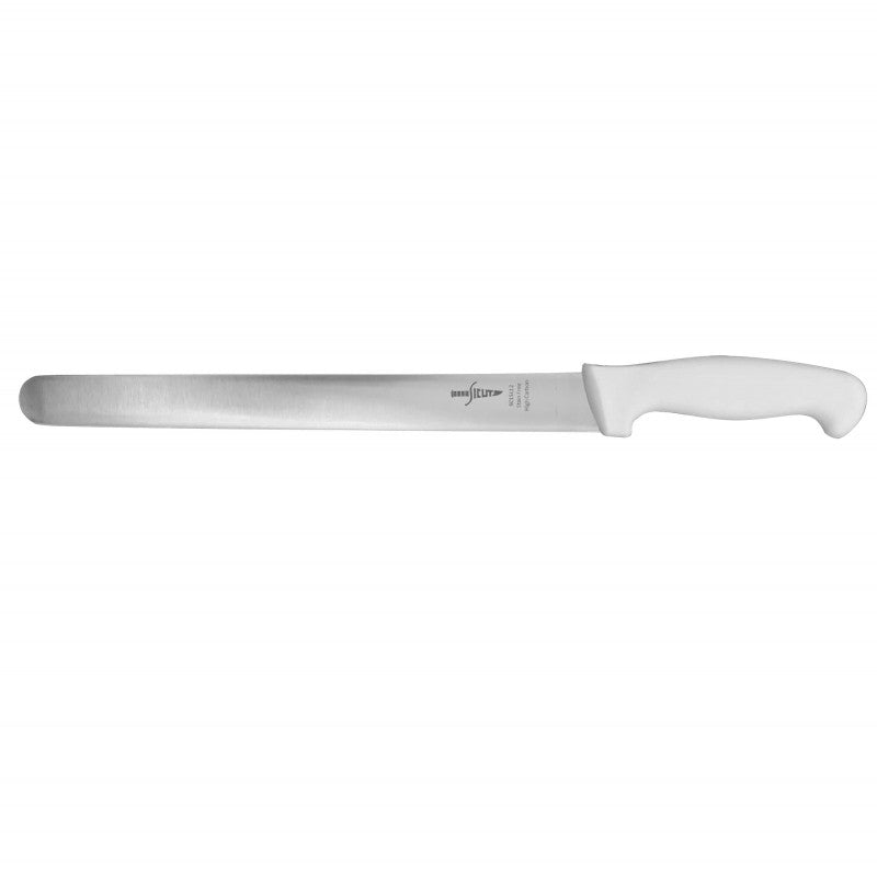 12" Slicing Knife with White Handle SC1SL12 by Sicut