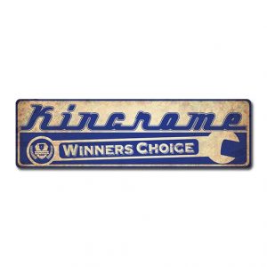 Retro 'Winners Choice' Vintage Metal Printed Workshop Sign SIGN04 by Kincrome