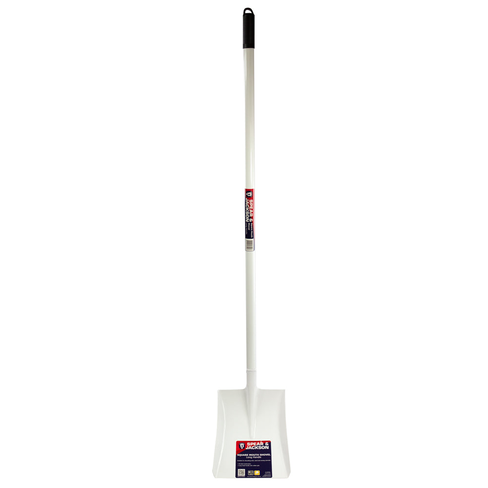 Square Mouth Shovel with All Steel Handle SJ-WS360L by Spear & Jackson