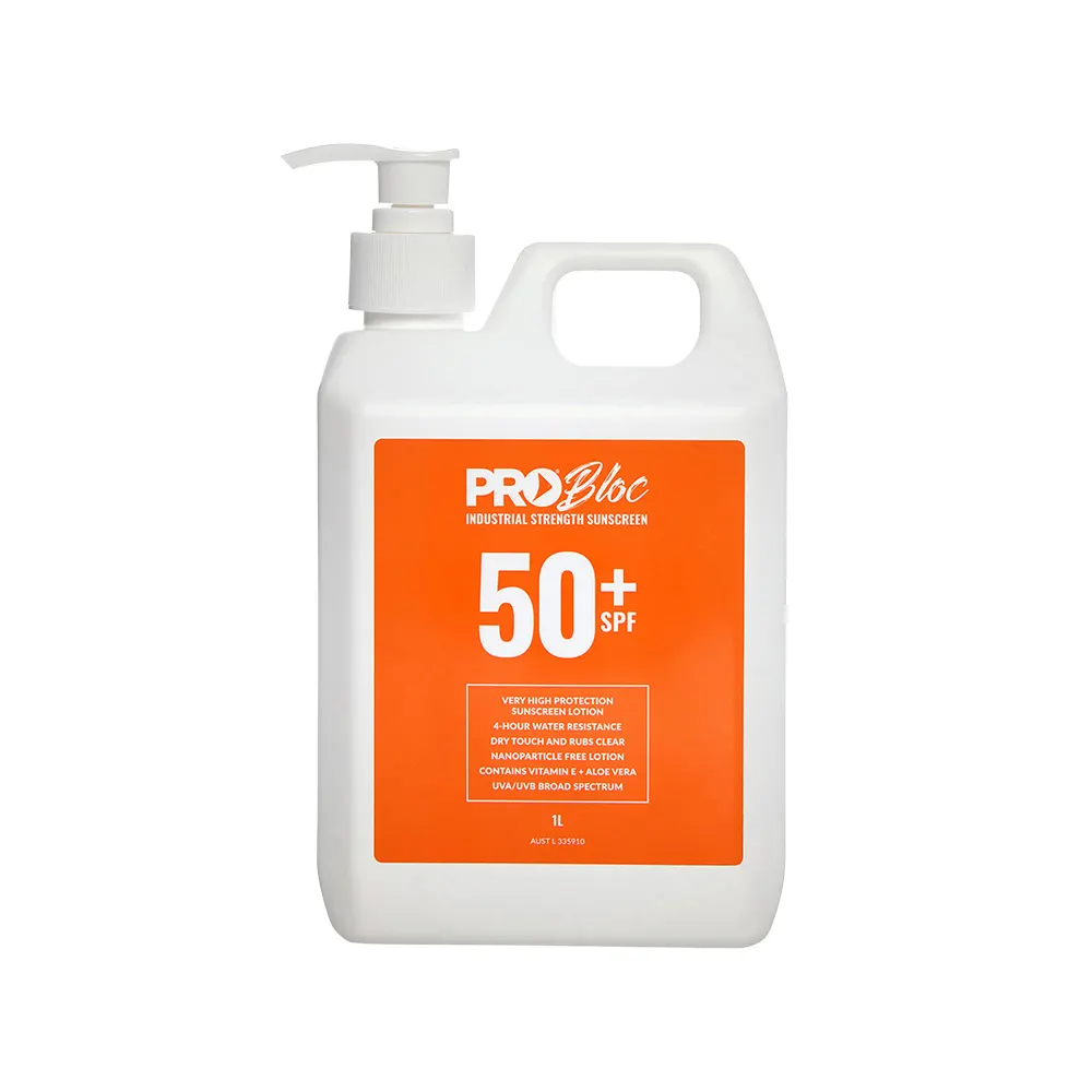 SPF 50+ Sunscreen 1L Pump Pack SS1-50 by PROBloc