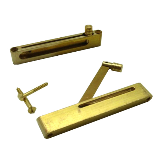 1Pce 72mm X 5.5mm x 12mm Full Mortise Solid Brass Box Stay STAY03