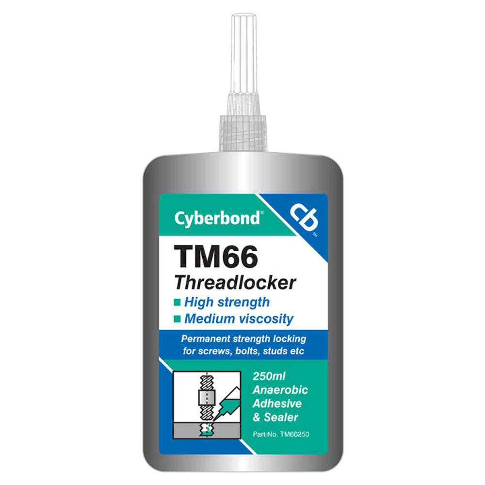 Threadlocker High Strength (50ml) Green TM66 by Cyberbond