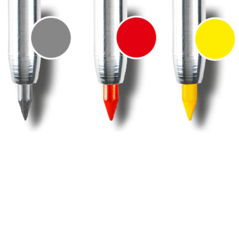 TRACER Deep Hole Carpenters Pencil Refill Graphite Coloured Leads Marker Pen