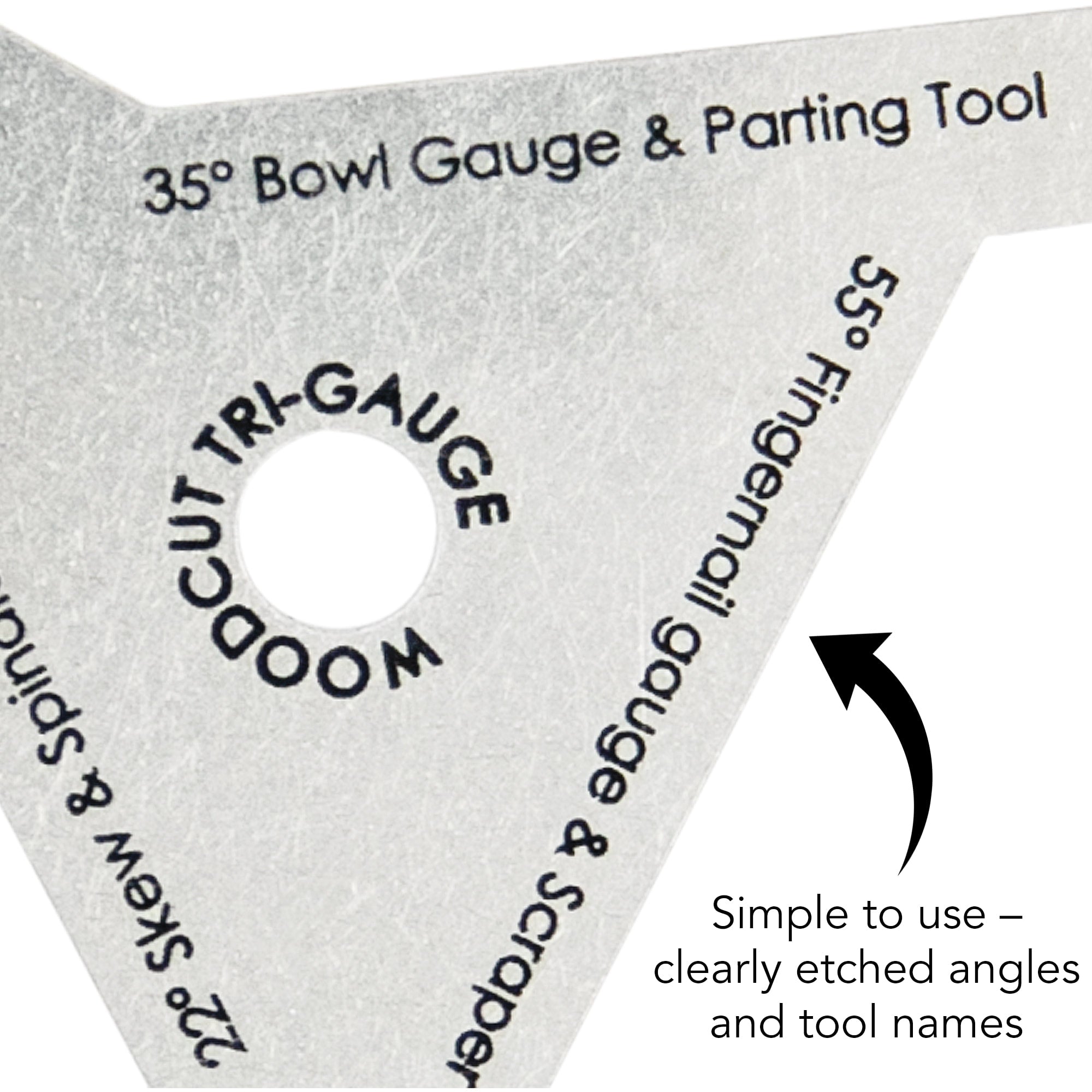 Tru-Gauge Woodworkers Angle Gauge TRIG by Woodcut Tools