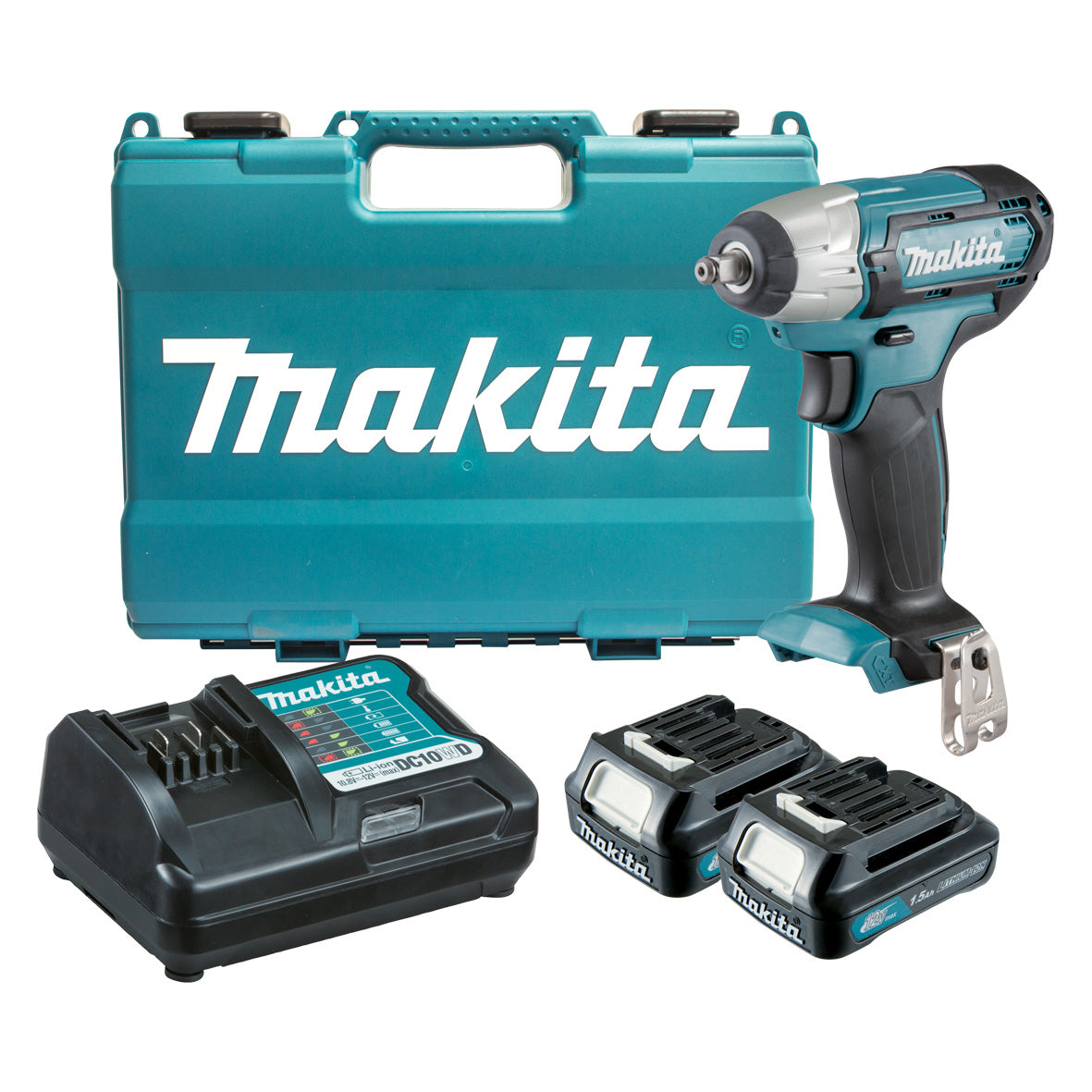12V Max 3/8" Impact Wrench Kit TW140DWYE by Makita