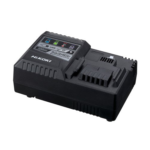 14.4V-18V Rapid Battery Charger With USB Port UC18YSL3(H0Z) by HiKOKI