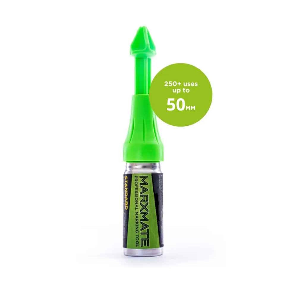 Professional Marking Tool Pen Fluoro Green 250 Bursts by MarXmate