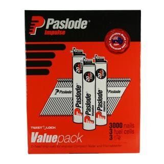 90 x 3.15mm Bright Impulse Nails B20550V by Paslode
