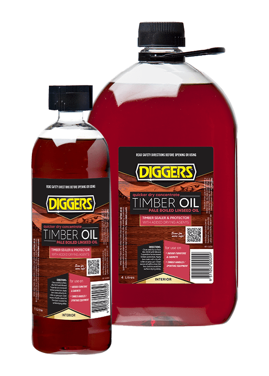 Timber Oil Quicker Dry Concentrate (Linseed Oil) 16406 by Diggers