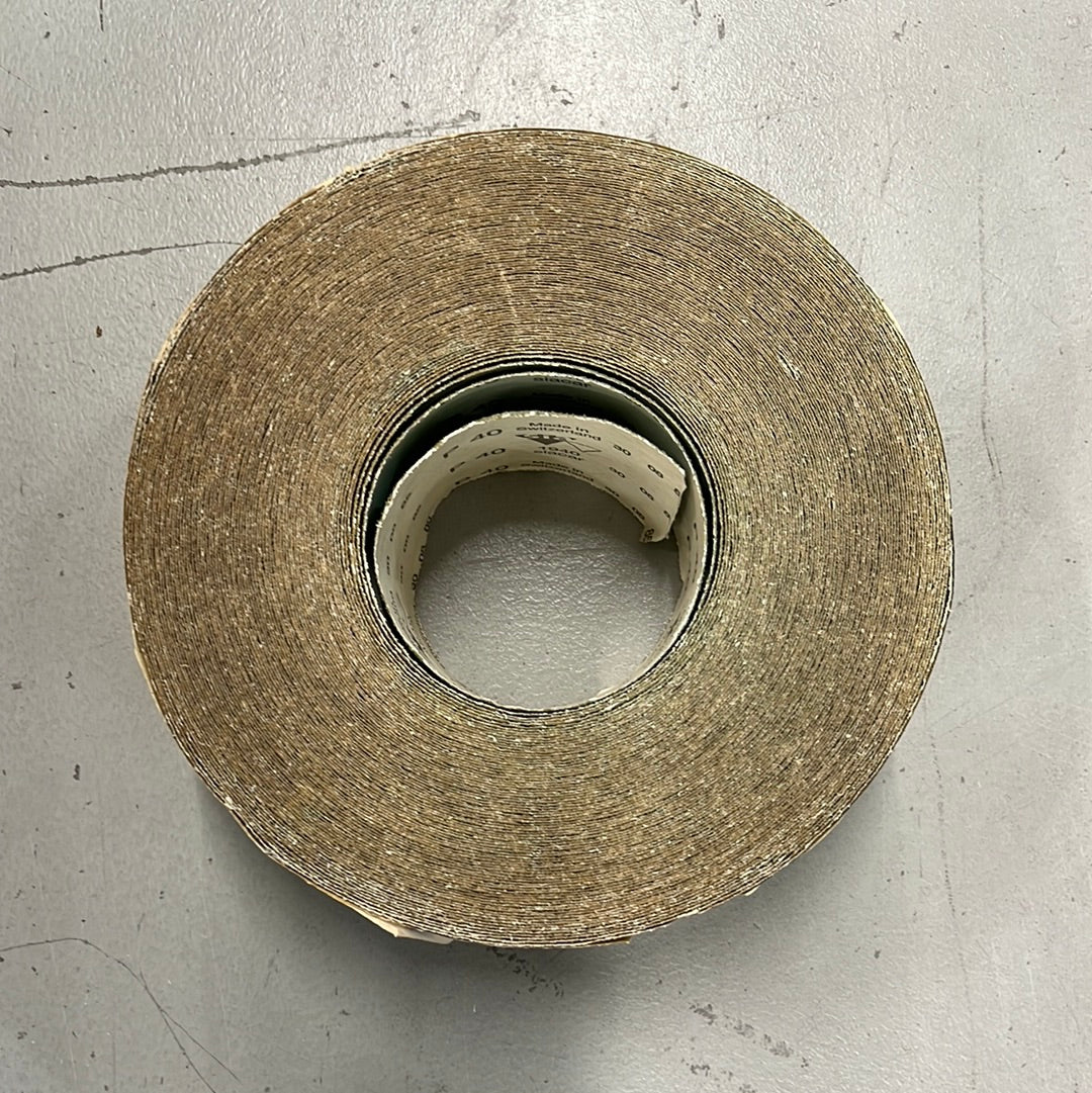 *Shop-Soiled* 100mm x 50m 40G Roll of Abrasive by SIA