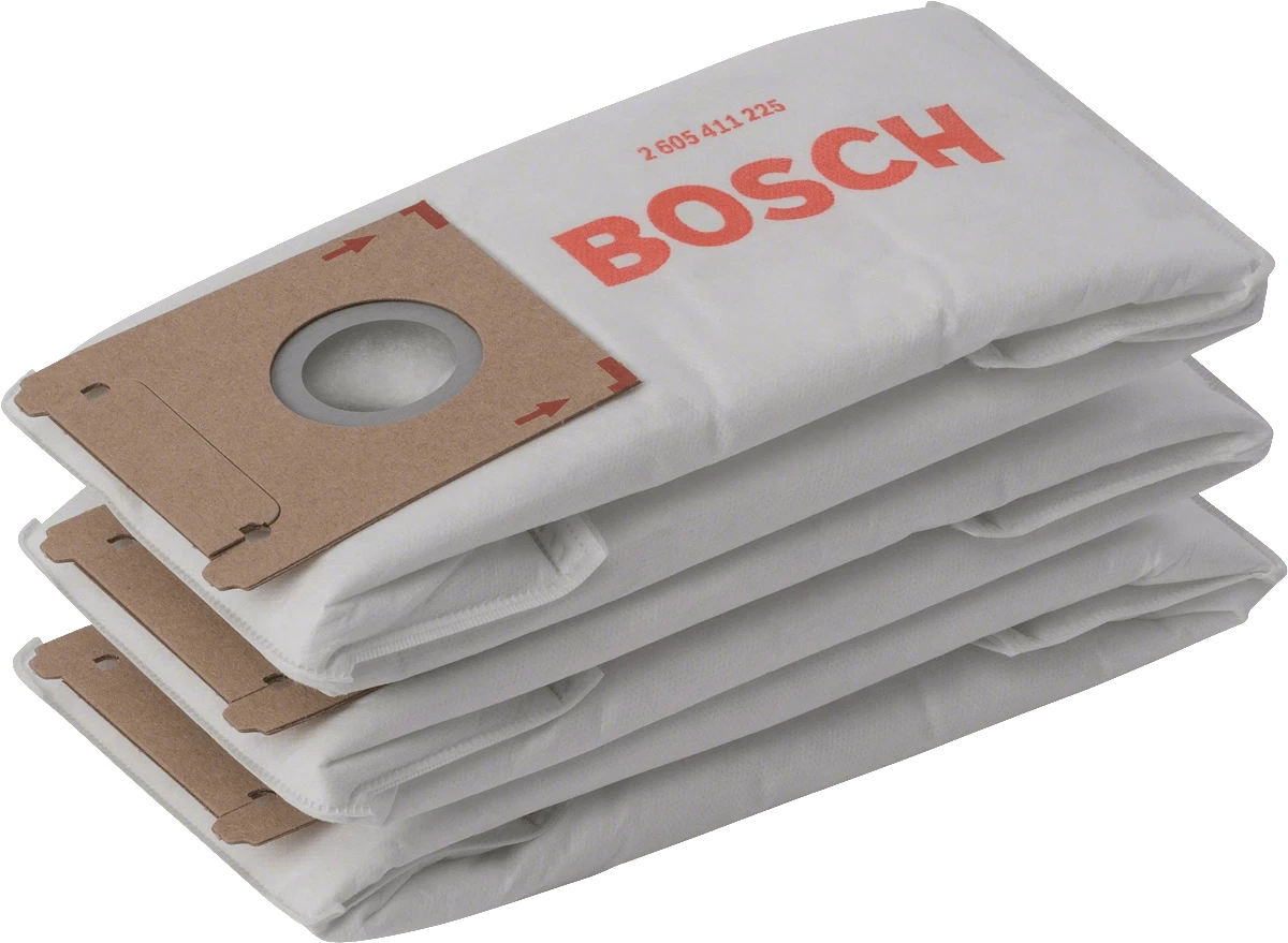 Paper Filter Bag for Dust Extractors 2605411225 by Bosch