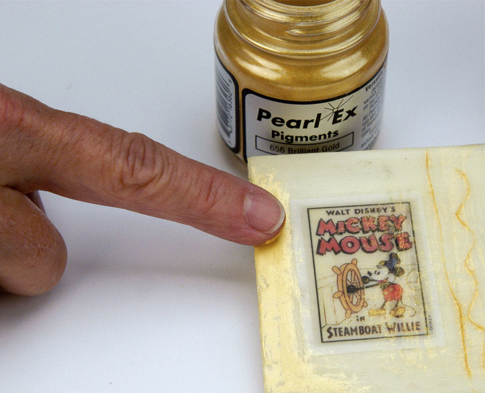 21g 'Antique Gold' 659 Pearl Ex Powdered Pigment by Jacquard